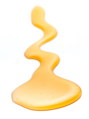 syrup isolated on white background