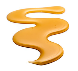 syrup isolated on white background