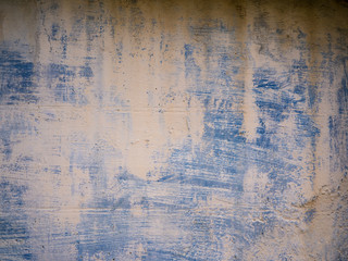 Grunge old wall blue background