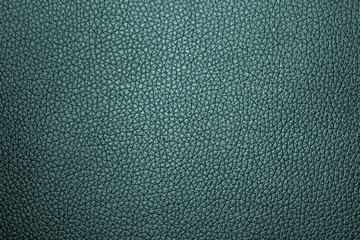 Closeup green leather texture. leather background. and  leather surface. for design with copy space for text or image.