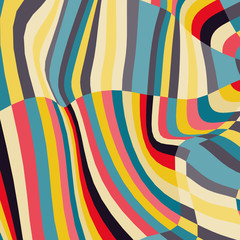 Obraz premium Abstract Background. Mosaic. Psychedelic Composition for Design. Polygonal Vector illustration.