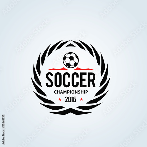 Soccer Club Logo Football Vector Template Soccer Club Logo Football Vector Template