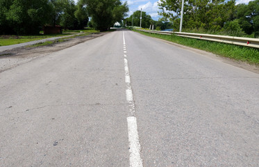 Fototapeta na wymiar Road with markings