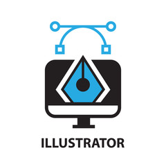 illustrator ,icon and symbol