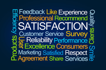 Satisfaction Word Cloud