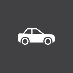 Car icon, Vector illustration