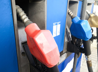 Fuel dispenser at petrol filling station