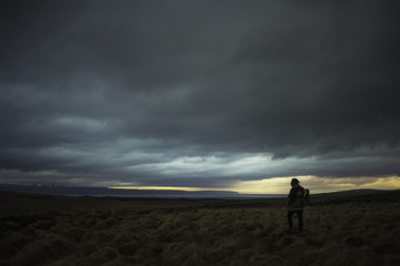 Marche à travers les Steppes Islandaises