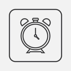 Alarm clock icon