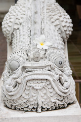 Lion guardian statue Thailand
