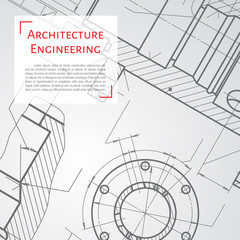 Engineer or architect illustration