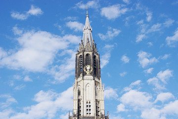 Fototapeta na wymiar Church /Delft,Holland,The Kingdom of the Netherlands