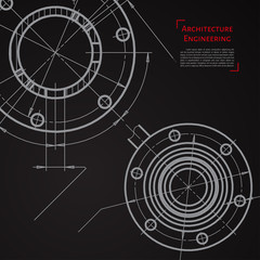 Engineer or architect illustration