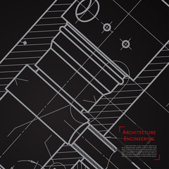 Engineer or architect illustration