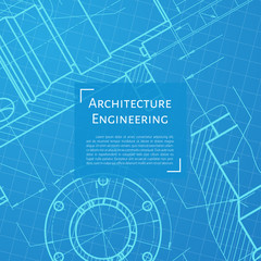 Engineer or architect illustration