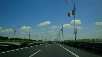 autostrada roma aeroporto di fiumicino
