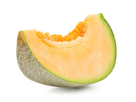 Orange melon isolated