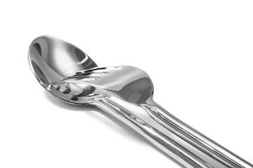 knife and fork isolated