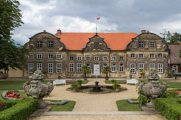 Fototapeta na wymiar Blankenburg Harz Schlosspark