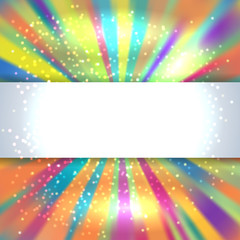 Abstract background of star burst