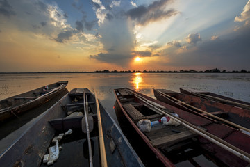 The Reservoir huai saneng very popular tourist attraction in the