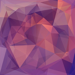Colorful geometric background consisting of purple triangles