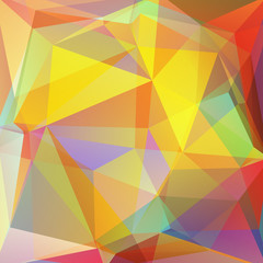 abstract background consisting of triangles
