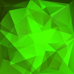 Fototapeta premium abstract background consisting of green triangles