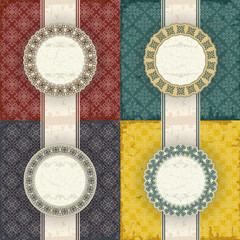 Set of Vintage frame
