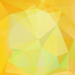 abstract background consisting of yellow triangles