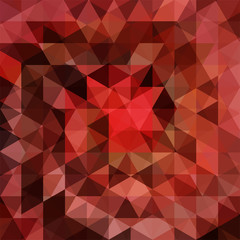 abstract background consisting of red, brown  triangles