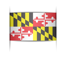 Flag of the state of Maryland.