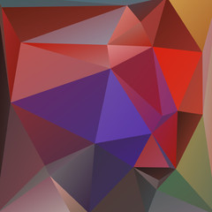 colorful polygonal abstract background consisting of red, purple colors