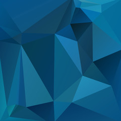 polygonal abstract background consisting of dark blue triangles