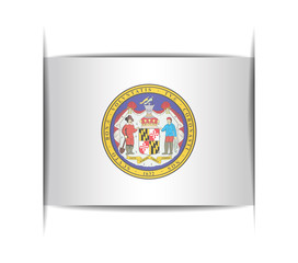 Seal of the state of Maryland.
