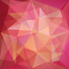 abstract background consisting of purple, red, orange triangles