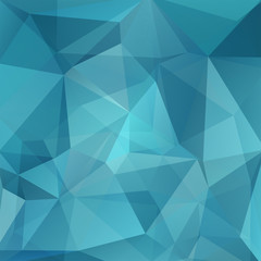 abstract background consisting of blue triangles, vector 