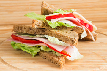 Sandwich, blt, ham.Sandwich, blt, ham.