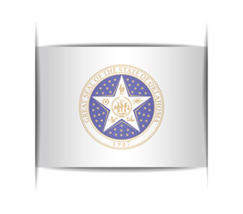 Seal of the state of Oklahoma.