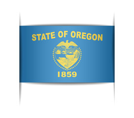 Flag of the state of Oregon.