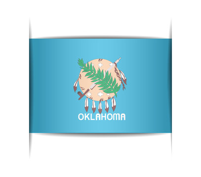 Flag of the state of Oklahoma.