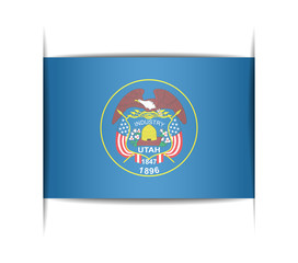 Flag of the state of Utah.