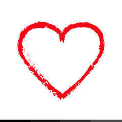 Heart Icon Illustration design