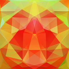 abstract background consisting of red, green triangles, vector 