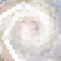 abstract background consisting of white, gray, silver hexagons