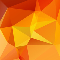 abstract background consisting of yellow, orange triangles