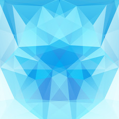 abstract background consisting of light blue triangles
