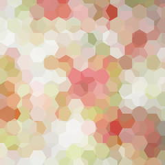 Fototapeta na wymiar abstract background consisting of green, brown hexagons