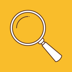 Search icon. Vector illustration.