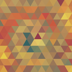 Obraz premium abstract background consisting of brown triangles